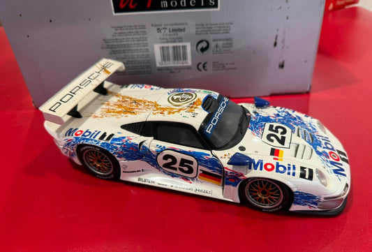 UT Models Porsche 911 GT1 Mobil 1 Le Mans 1:18 Diecast Racing Collection