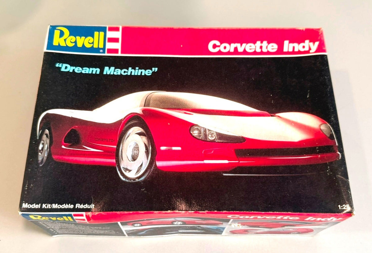 Revell Corvette Indy Dream Machine 1/25 Scale Model Kit 7108 Vintage