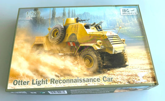 IBG MODELS. 72031. OTTER LIGHT RECONNAISSANCE CAR. 1/72 SCALE.