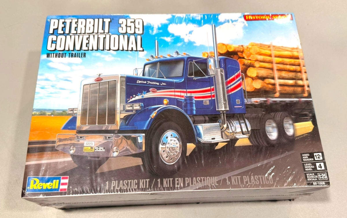 Revell RS-1506 Peterbilt 359 Conventional Without Trailer 1/25 Scale Model Kit