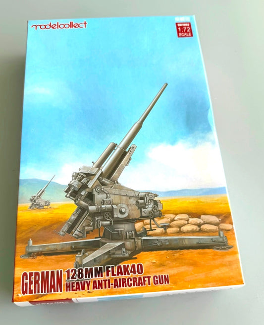 Modelcollect UA72094 German 128mm Flak 40 Heavy Anti Aircraft Gun 1/72 Model Kit