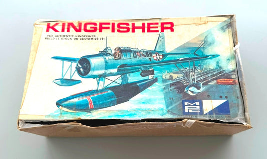 MPC Vought Sikorsky Kingfisher OS2U 1/72 Aircraft Model Kit Open Box