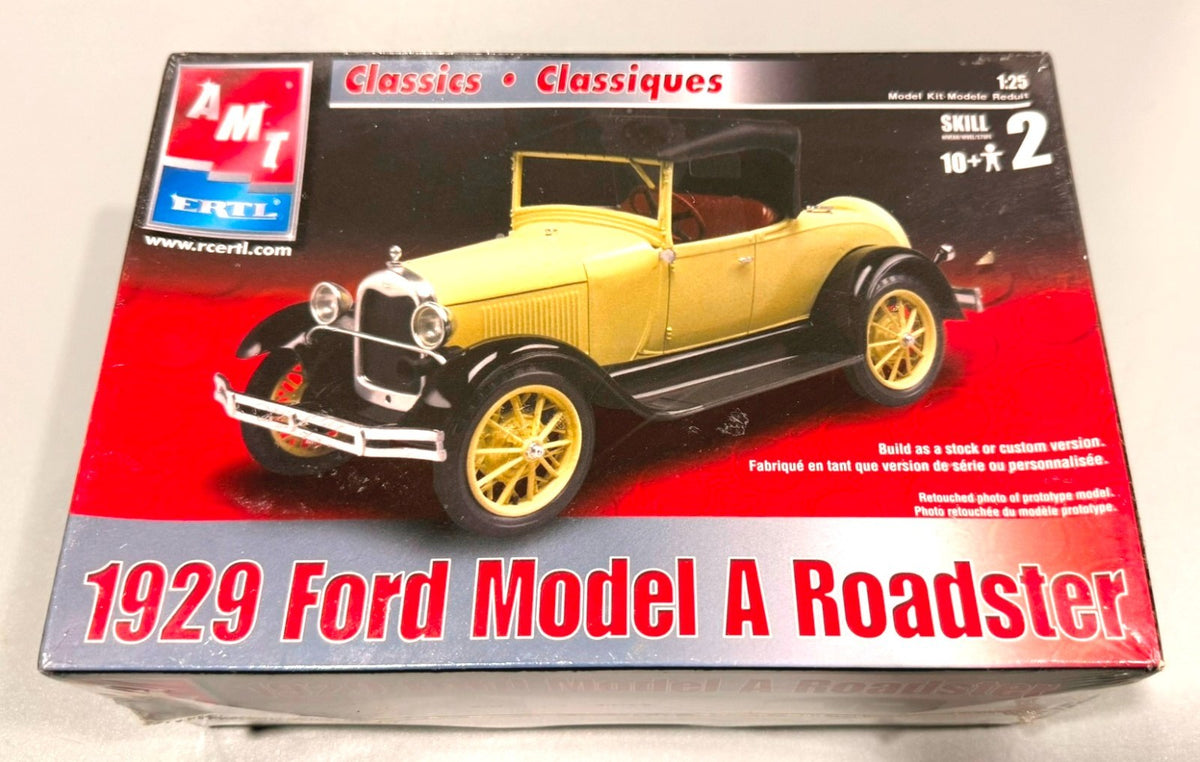 AMT/ERTL 1929 Ford Model A Roadster Classics Series Skill Level 2 31757-1HD