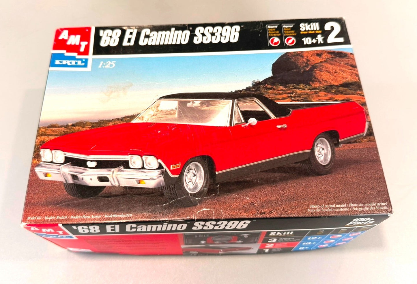 AMT/ERTL ’68 El Camino 1/25 Scale Model Kit 8017