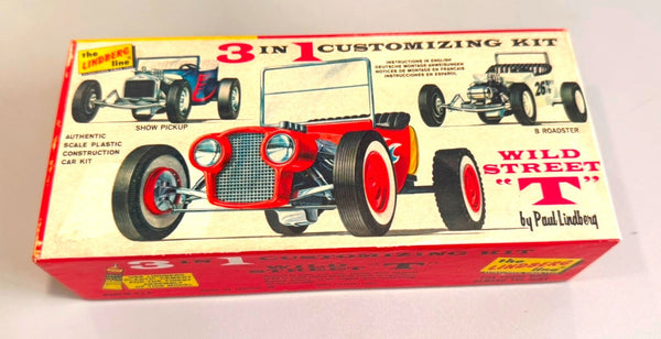 Lindberg Wild Street T 3-in-1 Customizing 1/32 Plastic Model Car Kit No. 629