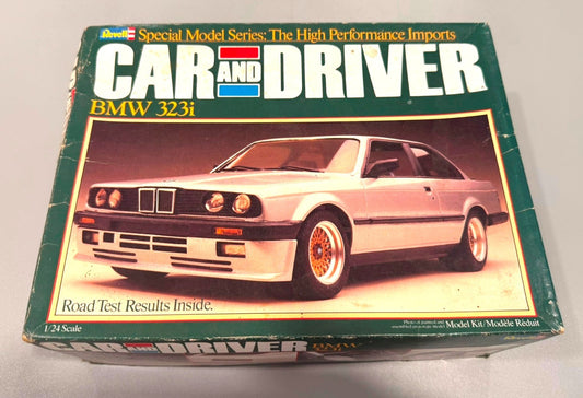 Revell Car and Driver BMW 323i 1:24 Scale Plastic Model Car Kit 7454