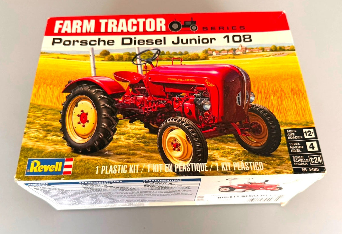 Revell Porsche Diesel Junior 108 Farm Tractor 1/24 Model Kit 85-4485