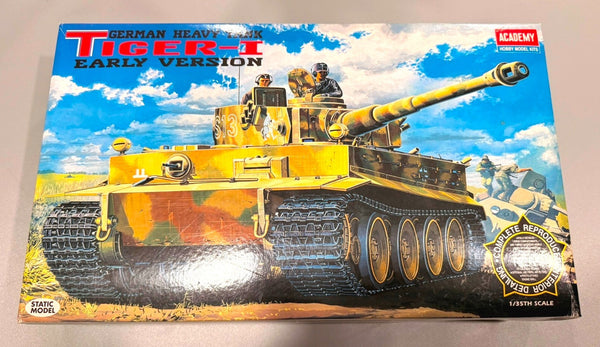 ACADEMY. GERMAN HEAVY TANK TIGER I EARLY VERSION. 1/35 SCALE. ITEM TA979