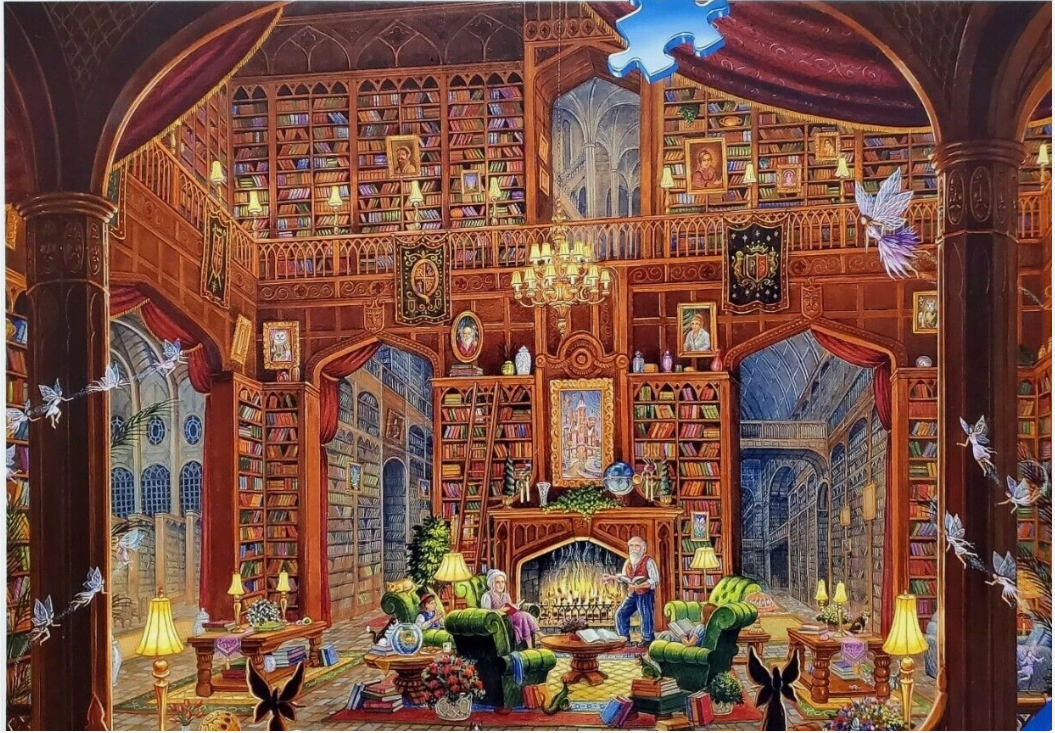 Ravensburger Sanctuary of Knowledge 1000 Piece Puzzle - 191833