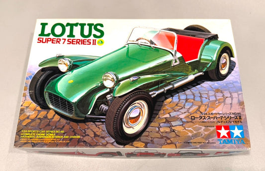 Tamiya 24046 Lotus Super 7 Series II 1500 Cosworth 1/24 Scale Model Kit