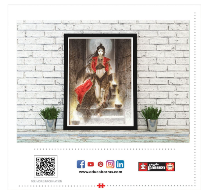 Educa Dead Moon by Luis Royo 1500 Piece Puzzle - 19274