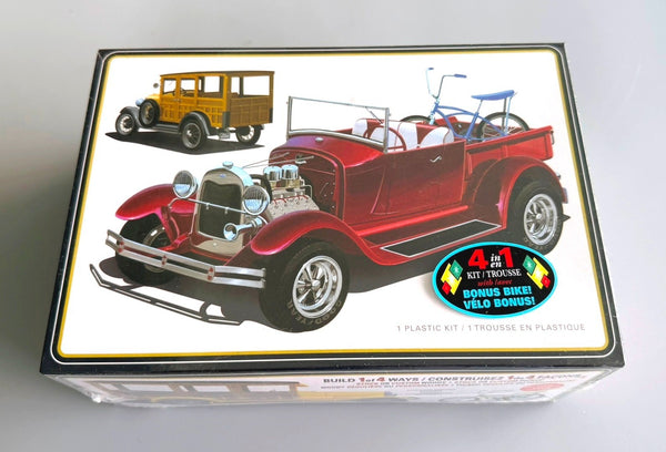 AMT AMT1269M/12 1929 Ford Woody Pickup 4 in 1 1/25 Scale Model Kit