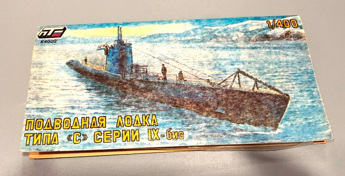 MikroMir Soviet Type C / S-Class Submarine, Series IX-bis – 1:400 Scale Model