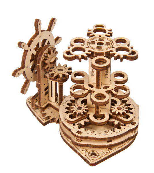 UGears Wheel Organizer Wooden 3D Puzzle, Model 70074