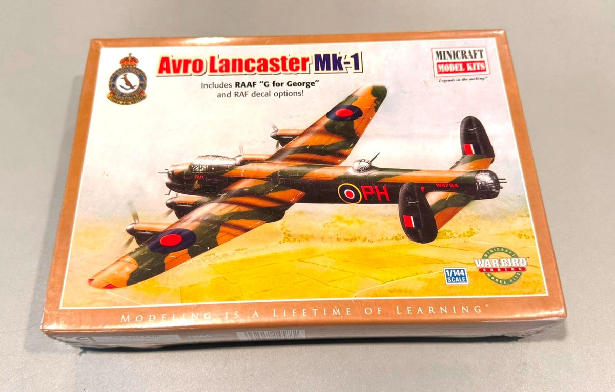 Minicraft 14588 Avro Lancaster Mk-1 Warbird 1/144 Scale Model Kit