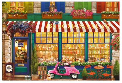 Educa Vintage Bookshop 4000 Piece Puzzle - 18582