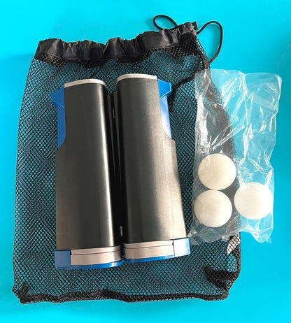 SHARPER IMAGE RETRACTABLE TABLE TENNIS SET