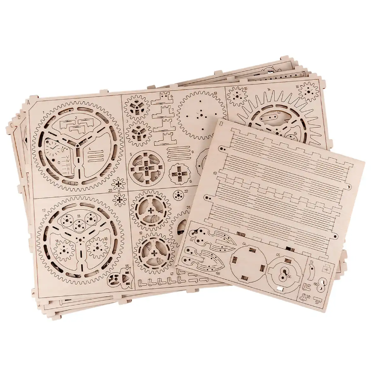 Wooden City 3D Wooden Clock Puzzle Royal Clock