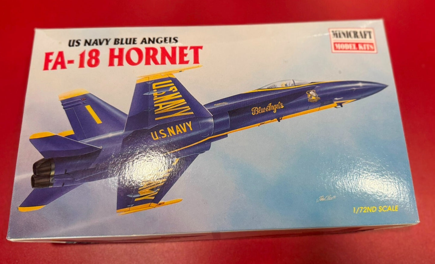 MINICRAFT. FA-18 HORNET. 1/72 SCALE No. HC 11624