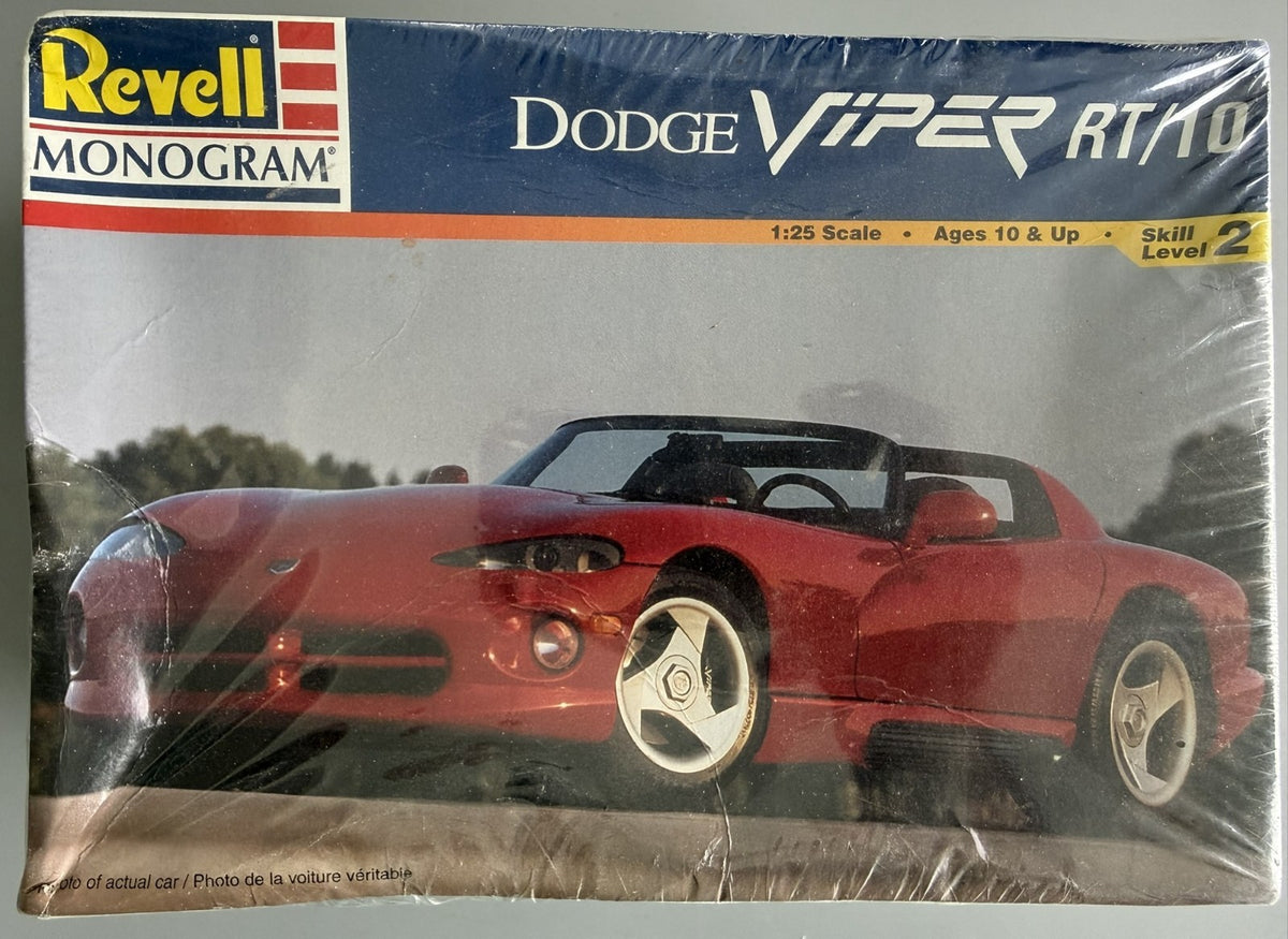 Revell Monogram 85-6260 Dodge Viper RT/10 1:25 Plastic Model Kit Sealed