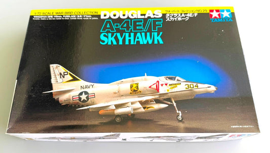 Tamiya 60729 Douglas A-4E/F Skyhawk 1/72 Aircraft Model Kit War Bird Collection