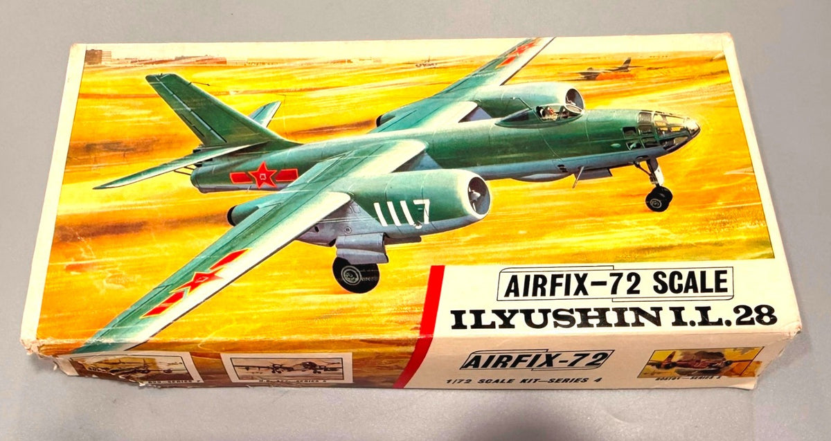 Airfix 1/72 Ilyushin IL-28 Beagle Soviet Jet Bomber Aircraft Model Kit 490