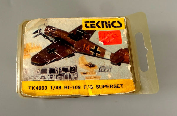 Teknics 1/48 Bf 109 F/G Superset Detail & Conversion Set TK4803