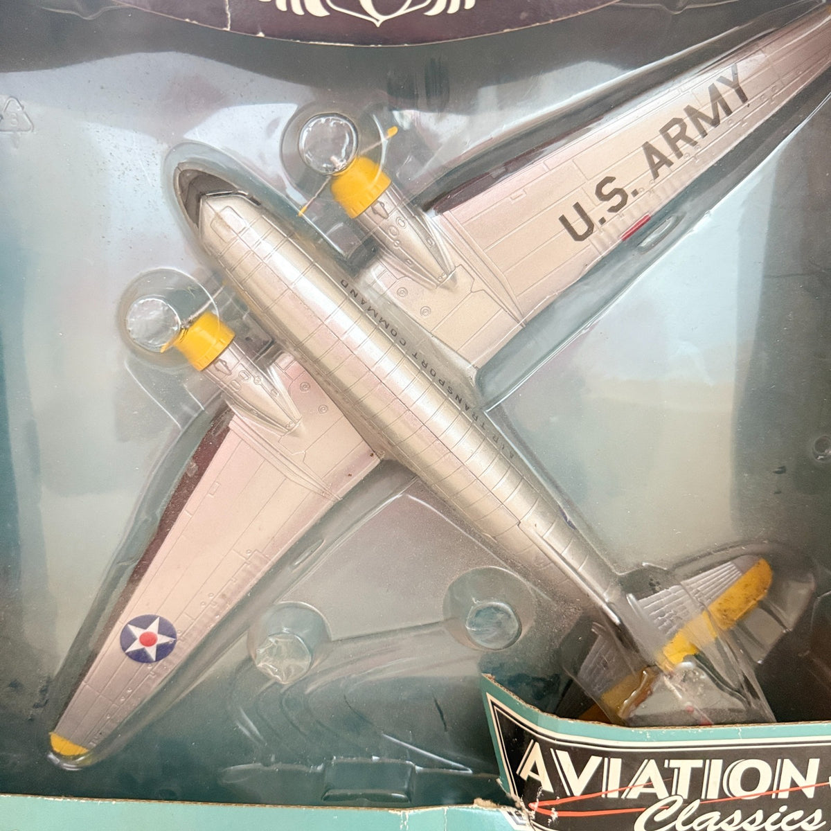 Ertl 20125P C-47 Skytrain US Army Air Transport Command 1:72 Scale Diecast