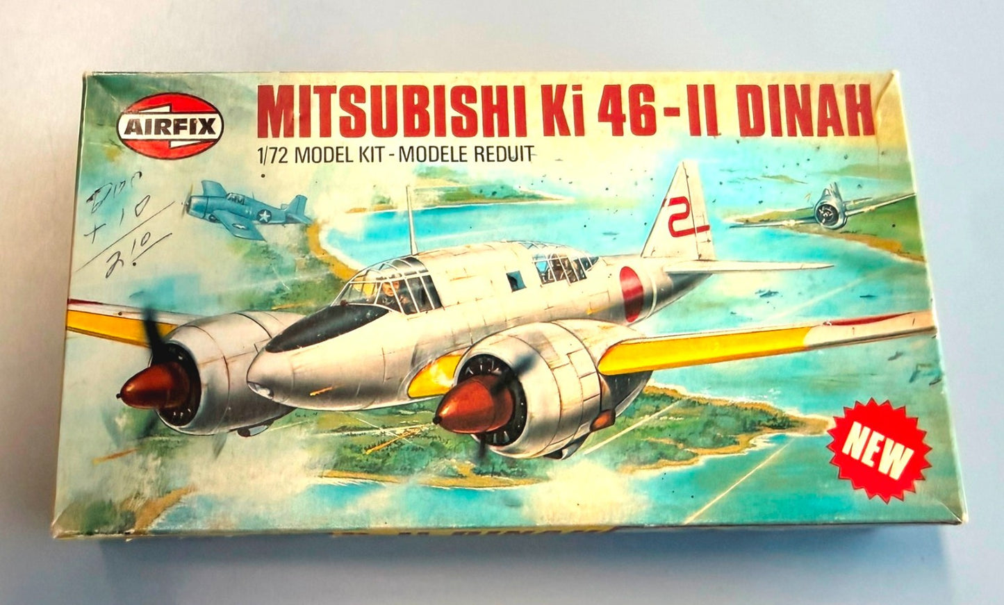 Airfix Mitsubishi Ki-46-II Dinah 1/72 Scale Aircraft Model Kit 02016-1