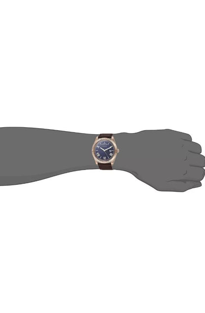 GUESS GW0353G2 42mm Stainless Steel Day-Date Watch with Coin Edge Bezel