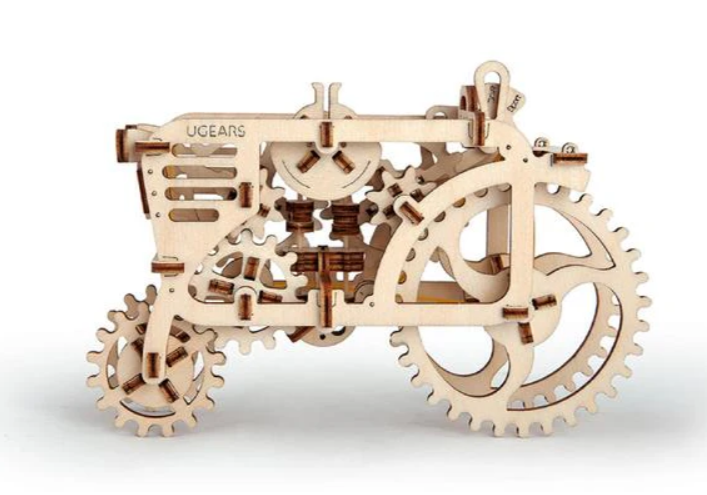 UGears Tractor Wooden 3D Puzzle, Model 70003