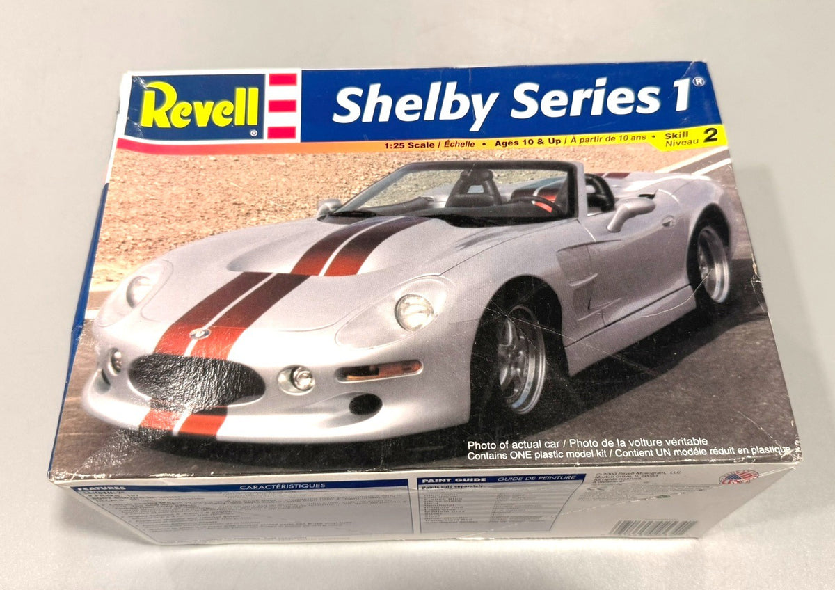 Revell Shelby Series 1. 1/25 Scale Model Kit Skill Level 2 85-2534