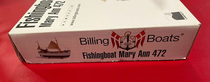 BILLING BOATS. FISHINGBOAT MARY ANN 472.  1/33 SCALE.