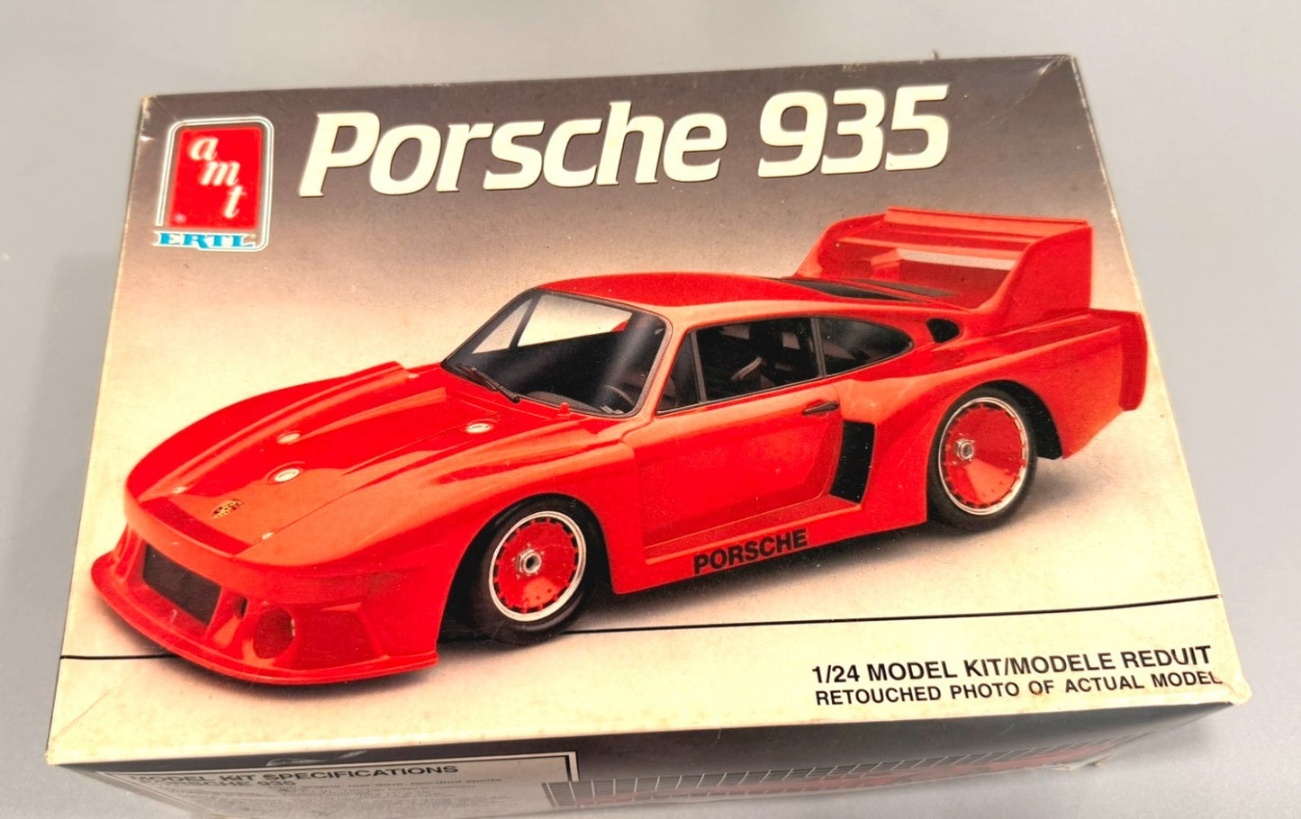 AMT Porsche 935 1/24 Scale Model Kit  Item #8866
