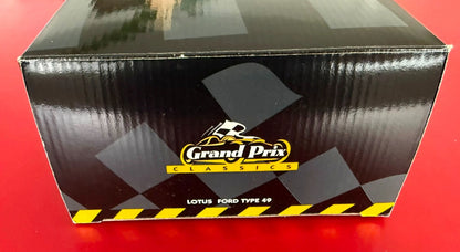 EXOTO. GRAND PRIX CLASSICS. LOTUS FORD TYPE 49. No. 5. TEAM LOTUS. 1/18 SCALE.