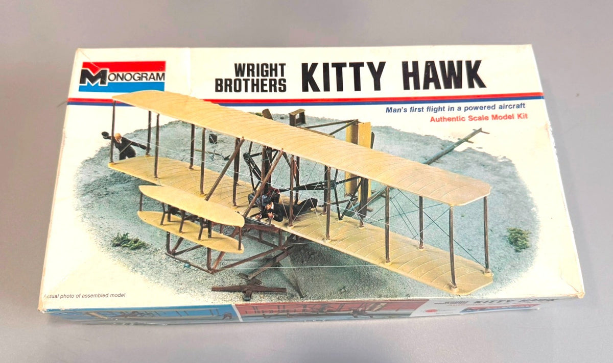 Monogram Wright Brothers Kitty Hawk 1/39 Scale Model Airplane Kit #6824