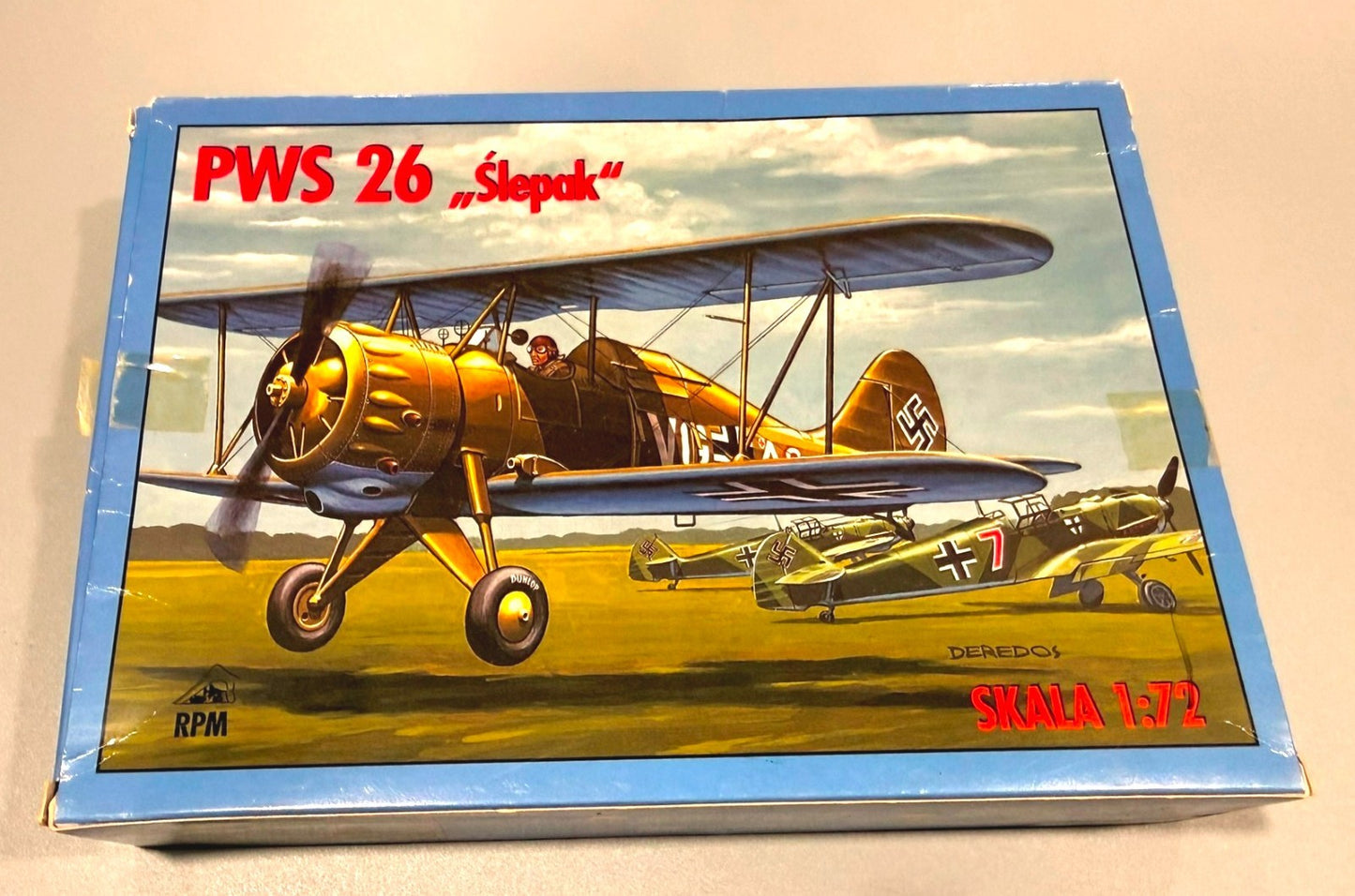 RPM PWS-26 Slepák 1/72 Model Kit Polish WWII Trainer Aircraft