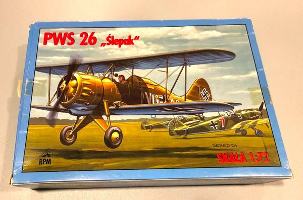 RPM PWS-26 Slepák 1/72 Model Kit Polish WWII Trainer Aircraft