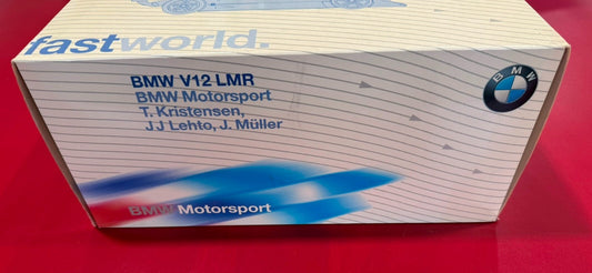 Kyosho BMW V12 LMR 1:18 Diecast – Kristensen Lehto Müller Motorsport