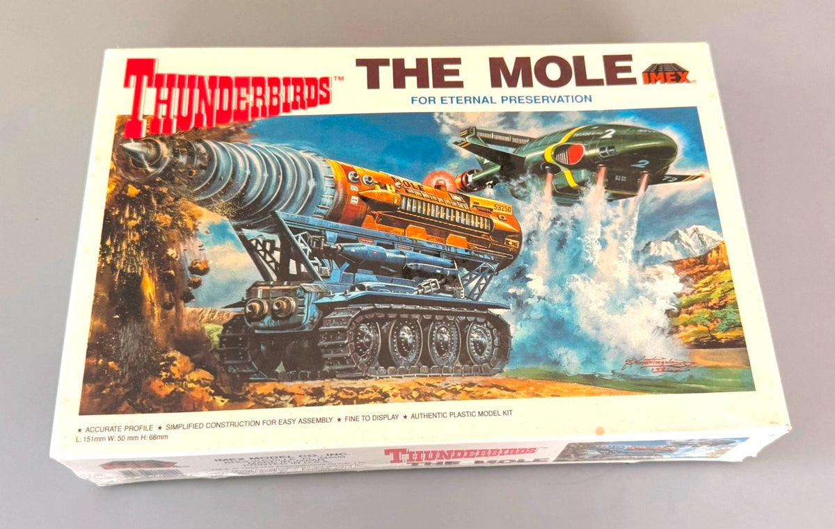 IMEX Thunderbirds The Mole Model Kit Item 1214  Vintage