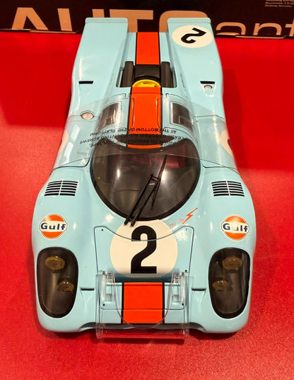 AUTOart Porsche 917K #2 Daytona 1970 Kinnunen/Rodriguez 1:18 Diecast Gulf