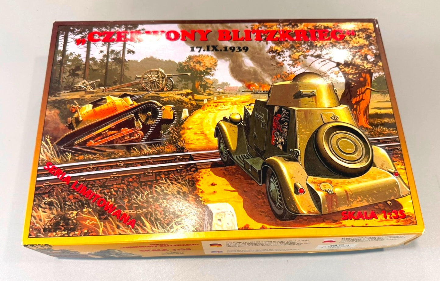 RPM Diorama Czerwony Blitzkrieg BA-20  1/35 Scale Limited Series