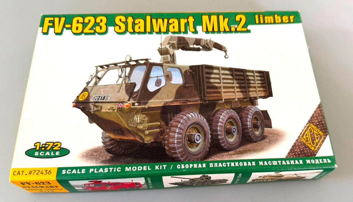 ACE FV623 Stalwart Mk.2 British Military Truck 1/72 Model Kit 72436