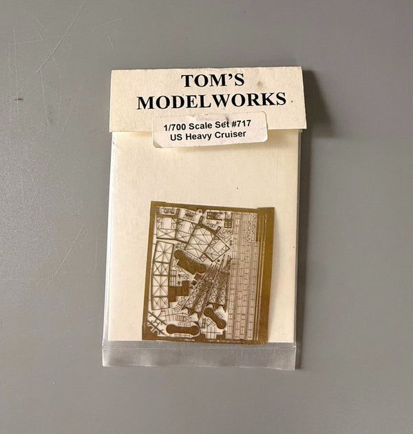 Tom’s Modelworks 1/700 US Heavy Cruiser Photo Etch Set #717
