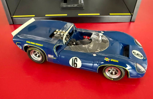 SUNOCO. 1966 MARK DONOHUE #16. 1/18 SCALE. (1 OF 3504)