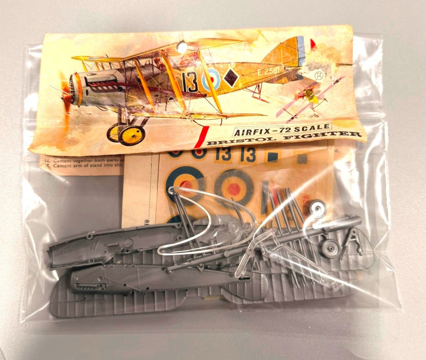 Airfix Bristol F.2B Fighter 1/72 Model Kit WWI RAF Aircraft