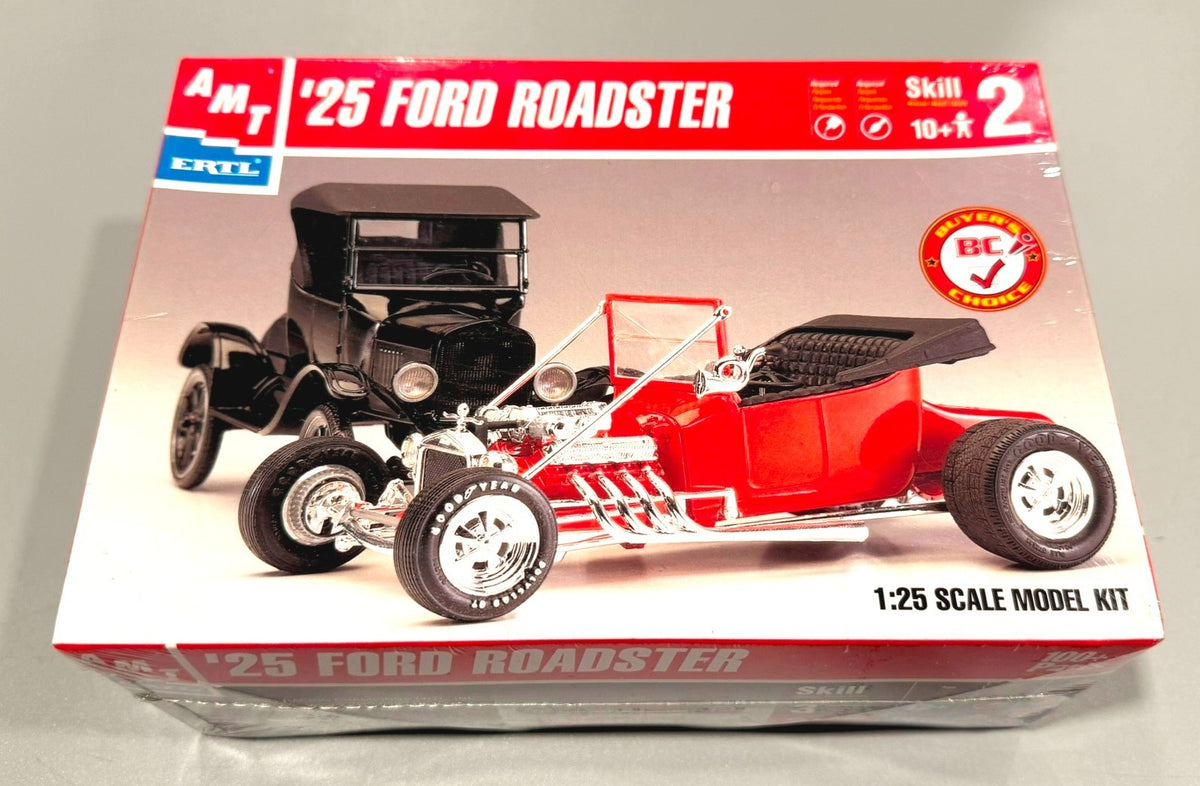 AMT/ERTL 1925 Ford Roadster – 1:25 Scale Model Kit – Skill Level 2 – Kit #31223