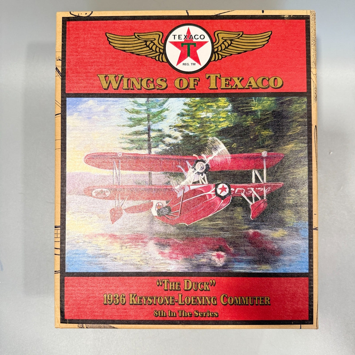 Ertl 19538 Wings of Texaco The Duck 1936 Keystone-Loening Airplane Bank