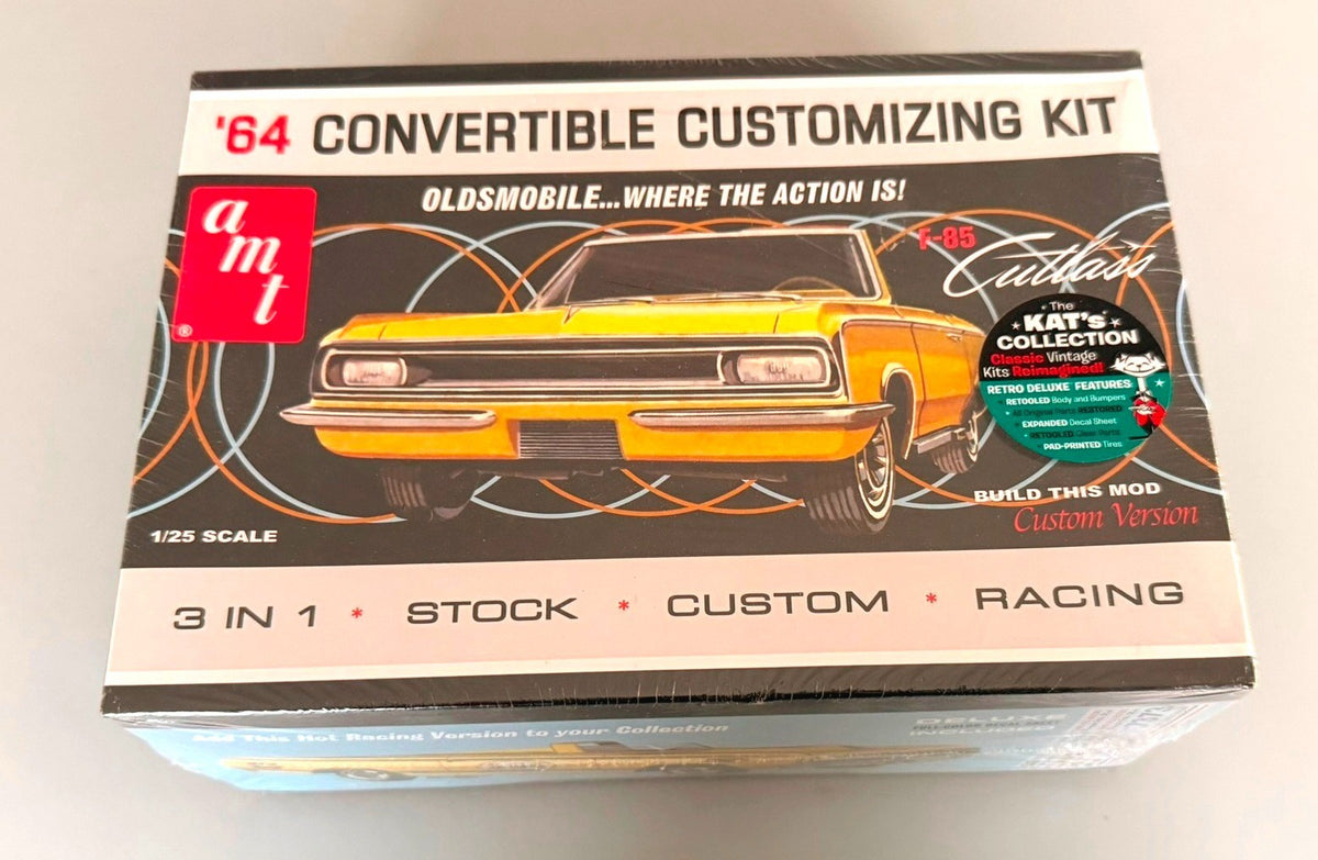 AMT 1964 Mercury Comet Convertible 3-in-1 Customizing 1/25 Model Kit AMT1200/12