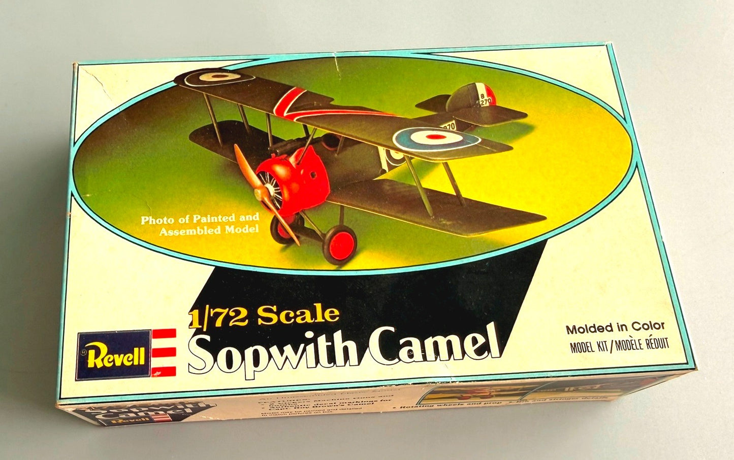 REVELL H-51 Sopwith Camel 1/72 Scale Aircraft Model Kit WWI Biplane